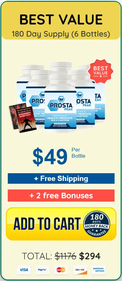 ProstaPeak - 6 Bottle